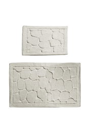 Mijölnir Parma - Ecru Juego de alfombrillas de baño